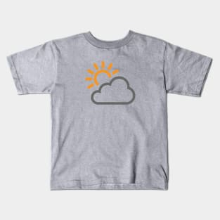 Sun and Cloud Kids T-Shirt